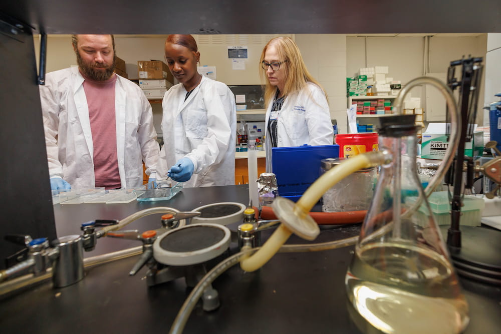 Dr. Mary Marquart, K. Michael Lovell, Aaliyah McCallister